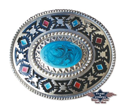 Каубойска катарама - Ахат 8см.