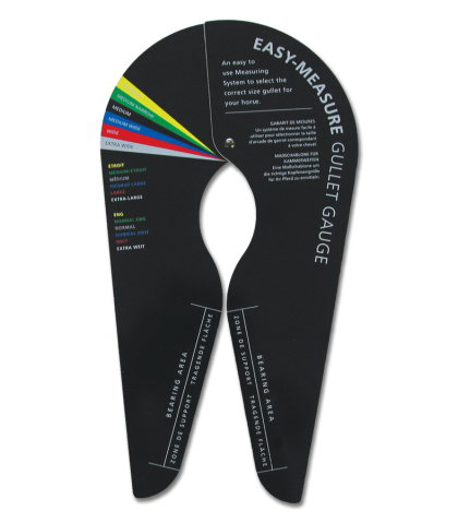 Шаблон мярка за седла