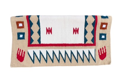 Черга от новозеландска вълна  Saddle blanket / wPAD024