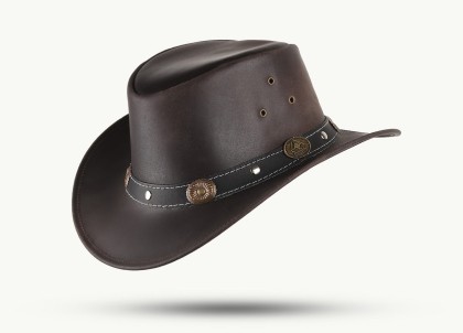 Детска каубойска кожена шапка Adventure Kids / Scippis