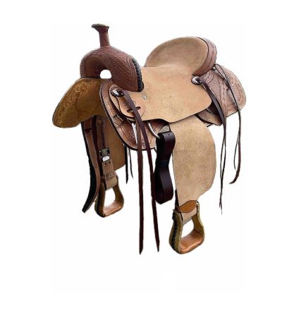 Уестърн седло за роупинг ( за ловене на добитък с ласо ) 