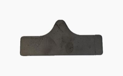 Вложка за заваряване на пети, къса,права, 4 мм.