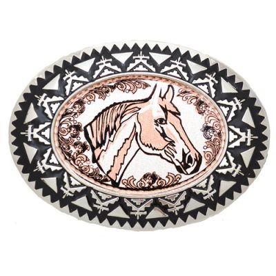 Каубойска катарама USA-глава на кон / Western Express