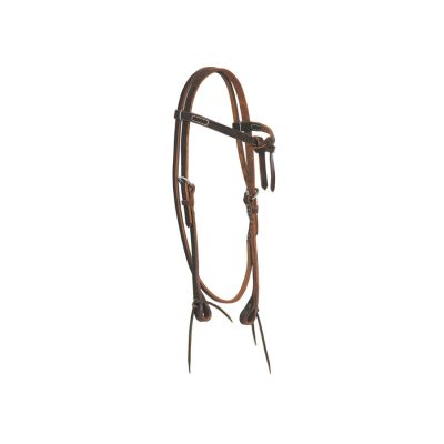 Кожена уестърн юзда в изчистен дизайн / LK1020