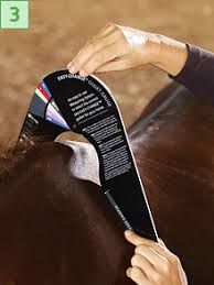 Шаблон мярка за седла