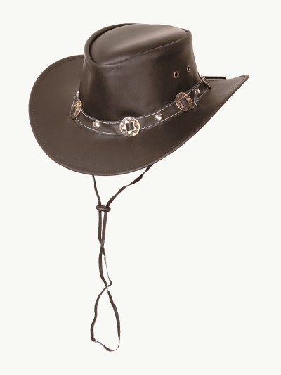 Каубойска шапка Кончо кафява - Scippis / Concho