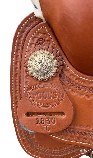 Уестърн рейнинг седло