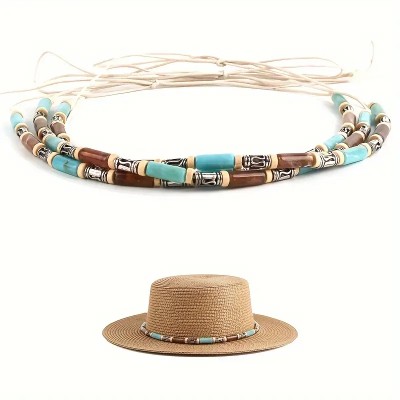 Аксесоар за каубойска шапка / Мъниста