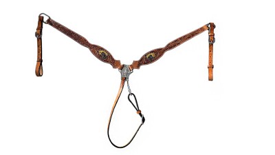 Уестърн юзда с нагръдник / wBR009