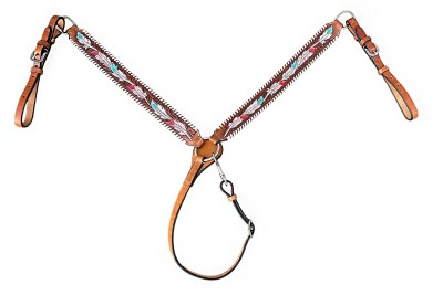 Уестърн юзда с нагръдник / wBR012