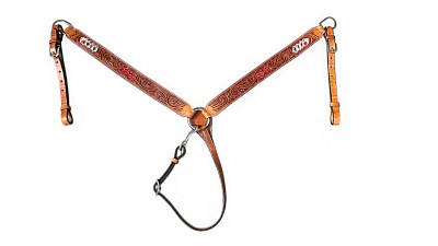 Уестърн юзда с нагръдник / wBR013