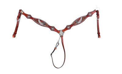 Уестърн юзда с нагръдник / wBR015