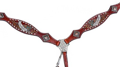 Уестърн юзда с нагръдник / wBR015