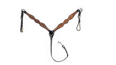 Уестърн юзда с нагръдник / wBR018