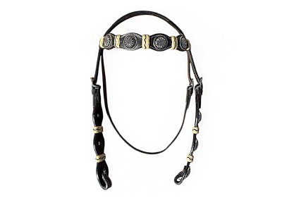 Уестърн юзда с нагръдник / wBR019