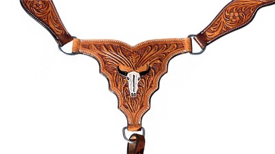 Уестърн юзда с нагръдник / wBR021