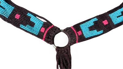 Уестърн нагръдник от мохер / wCOL002