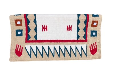 Черга от новозеландска вълна  Saddle blanket / wPAD024