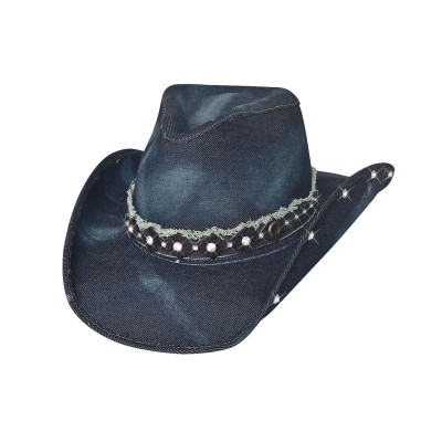 Каубойска шапка от деним Better Than  Yesterday / BULLHIDE 