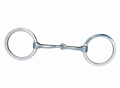 Уестърн транзела  METALAB FLAT RING SNAFFLE BIT / Pool's