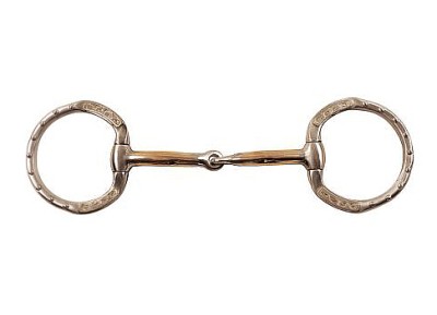 Уестърн транзела с декорация 12.5см.  / METALAB SS Show Snaffle Bit