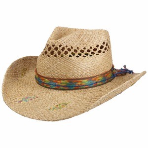 Каубойска лятна шапка Raffia Festival / Stetson 