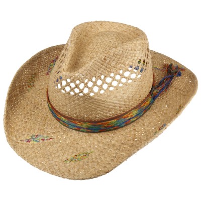 Каубойска лятна шапка Raffia Festival / Stetson 