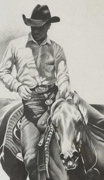 Графика 40х30 в черна рамка