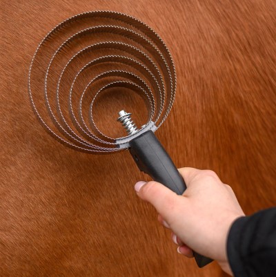 Чесало с метална пружина - 6 ринга / Waldhausen