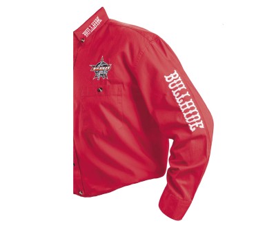 Каубойска мъжка риза Ред / Red / Bullhide