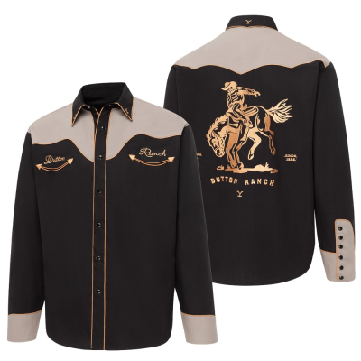 Коубойска мъжка риза Cowboy / Stars and Stripes