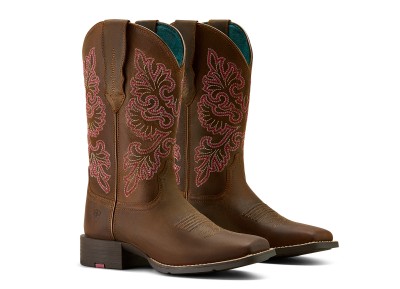 Каубойски дамски ботуши Round Up StretchFit / Ariat