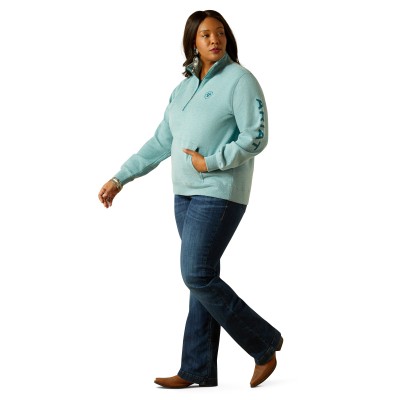 Блуза с 1/2 цип / Ariat