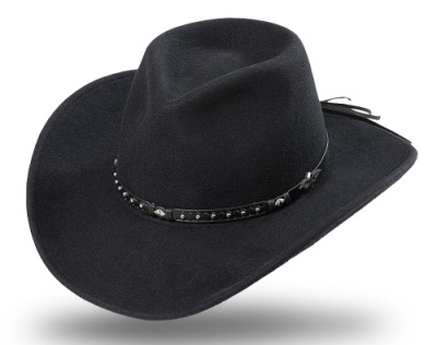 Каубойска шапка Рено / Reno black - Stars And Stripes