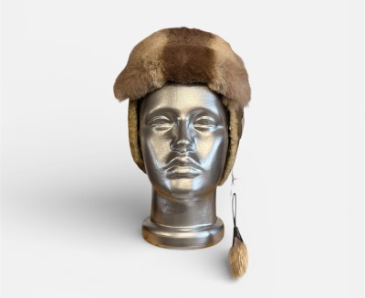 Лента за глава от лисица. Ръчна изработка