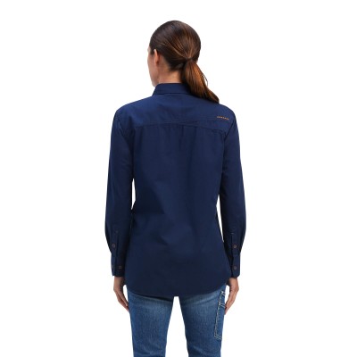 Дамска уестър риза Rebar Washed Twill Work Shirt / Ariat