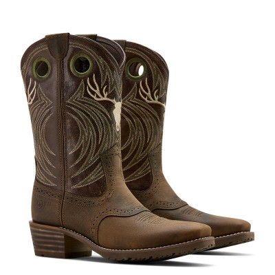 Каубойски ботуши Hybrid Roughstock Antler / Ariat