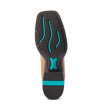 Каубойски дамски ботуши Round Up Back Zip / Ariat