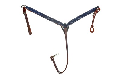 Уестърн нагръдник с декоративни шевове