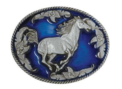 Каубойска катарама - галопиращ кон. Произведено в САЩ / Western Express