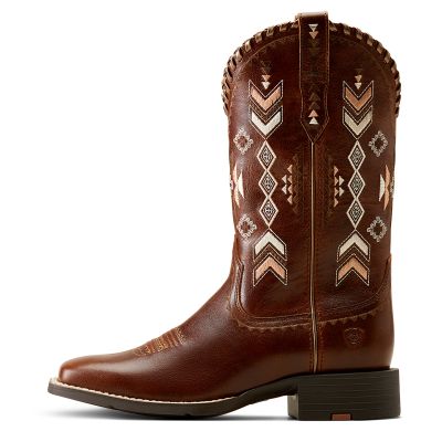 Каубойски дамски ботуши Round Up Skyler / Ariat