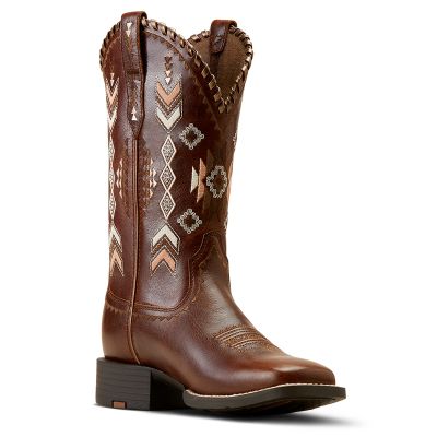 Каубойски дамски ботуши Round Up Skyler / Ariat