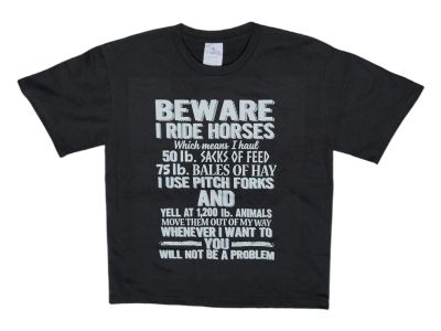 Тениска от 100% памук Beware